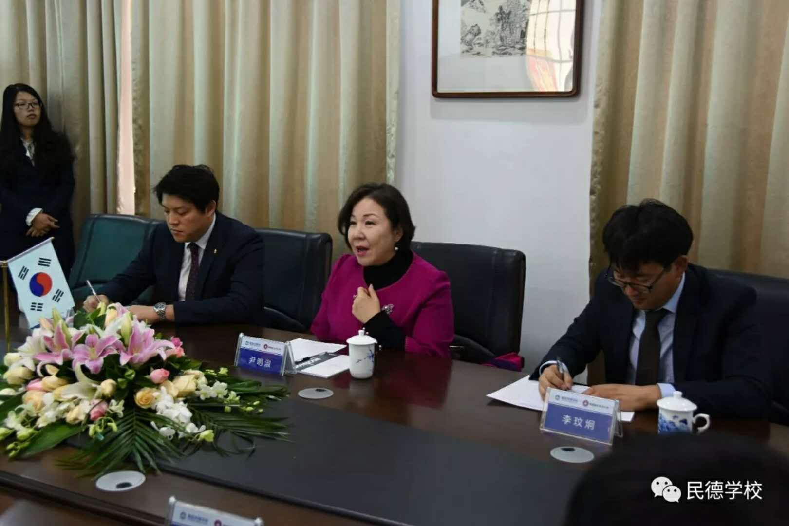 南昌民德学校与韩国国立全北大学合作办学迈入新阶段