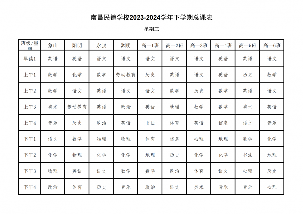 南昌民德学校2023-2024学年下学期总课表3.6_17.png